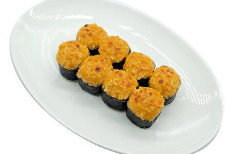 Ролл запеченный с крабом
