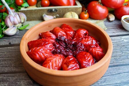 Кюрза из баранины с вишней