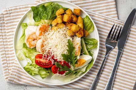 Цезарь с креветкой