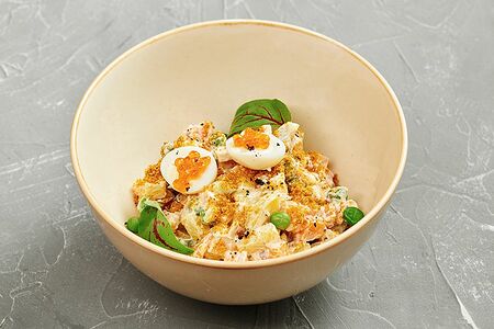 Оливье с куриной грудкой