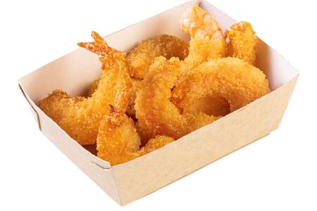 Креветки в кляре