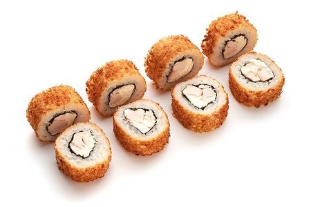 Жареный с курицей