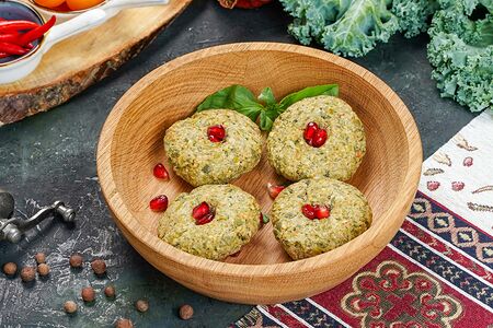 Пхали с фасолью