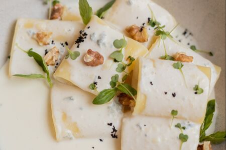 Паста паккери Четыре сыра