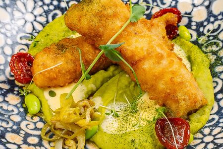 Палтус темпура