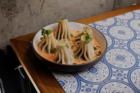 Патара-хинкали с рубленой говядиной