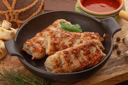Люля-кебаб куриный с грибами