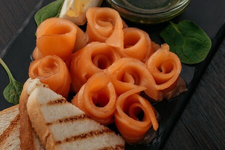 Лосось слабой соли