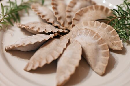 Безглютеновые равиоли со шпинатом и сыром