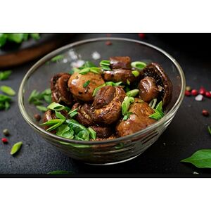 Шампиньоны в соевом соусе