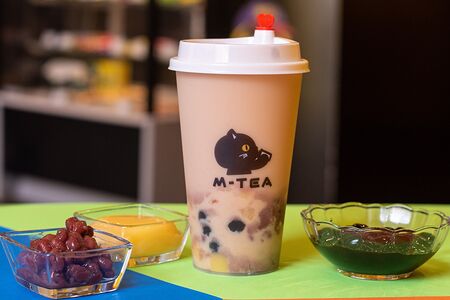 Черный латте тройное наслаждение