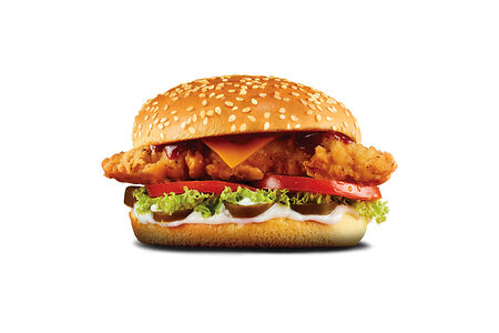 BBQ чикен бургер