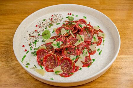 Карпаччо из мраморной говядины