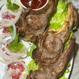 Шашлык из бараньих ребров