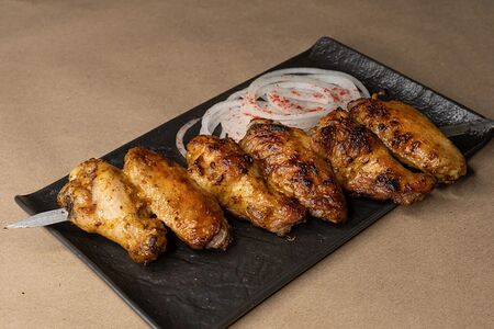 Куриные крылышки на гриле