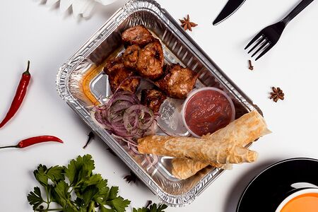 Шашлык из cвинoй шеи