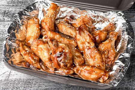 Крыльев в соусе терияки