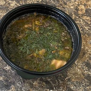 Суп из чечевицы с говяжьим мясом