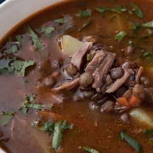 Ոսպով և հորթի մսով ապուր