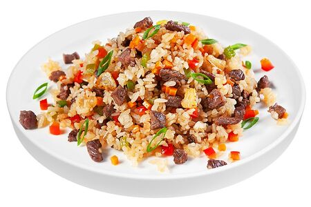 Тяхан с говядиной