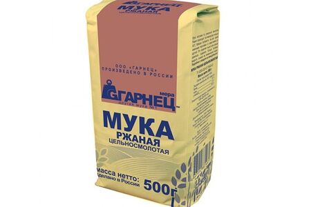 Мука ржаная цельносмолотая Гарнец