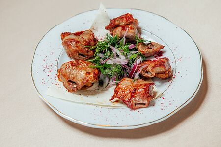 Шашлык из cвинoй шеи