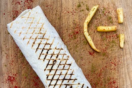 Шаурма куриная Смайл большая