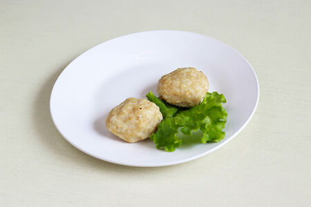 Тефтели куриные в сметанном соусе 