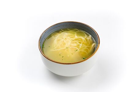 Суп куриный с лапшой по-домашнему