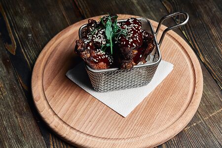 Куриные крылья BBQ