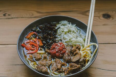 Рамен с пулькоги