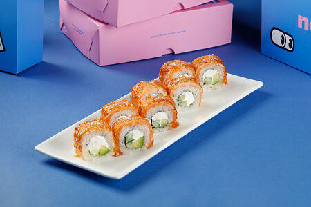 Карамельный опаленный лосось