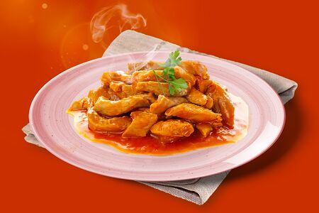 Поджарка из свинины