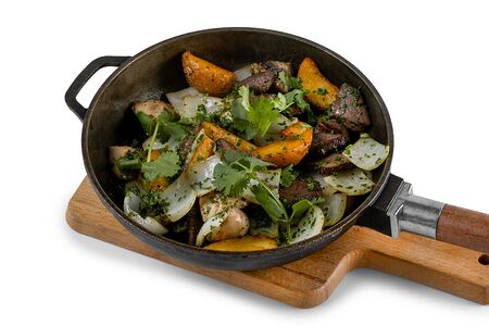 Жаркое с говядиной