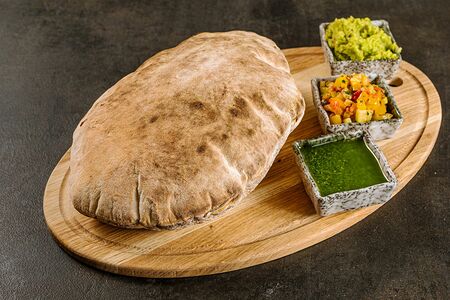 Лепешка с дипами