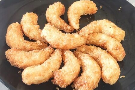 12 креветок в кляре