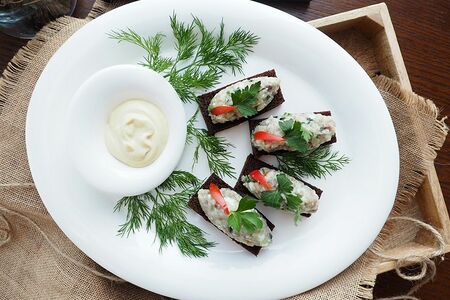 Тартар из атлантической сельди