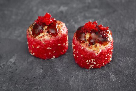 Горячий с крабом