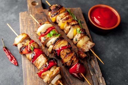 Шашлык из индейки