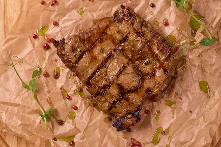 Стейк из свинины 