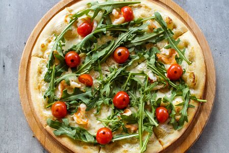 Креветки с черри