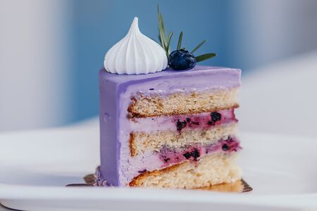  Торт Черничный 