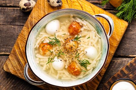 Лапша куриная