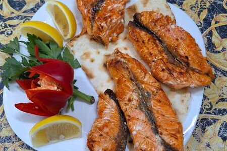 Сибас жареный