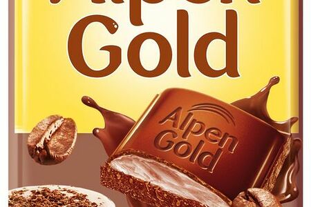 Шоколад молочный капучино Alpen Gold 85г