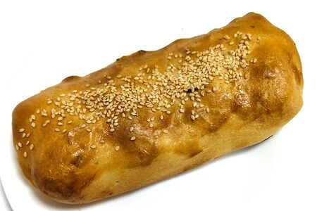 Кулебяка с курицей и капустой