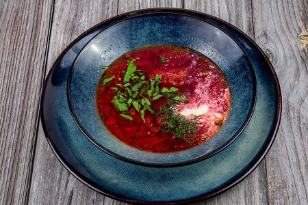 Борщ с мясом