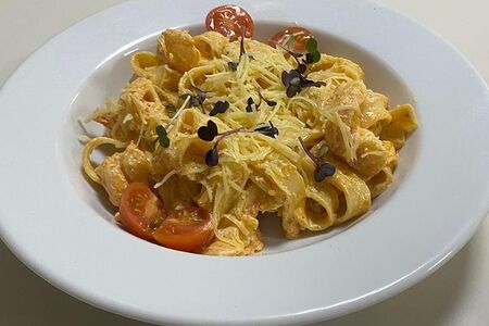 Паста с креветкой