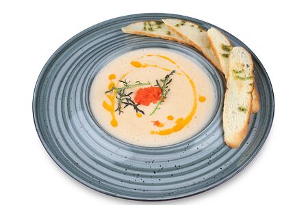 Суп-пюре из лосося