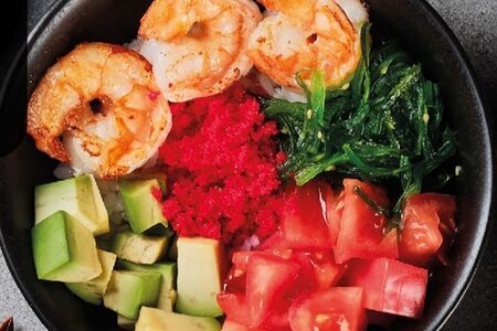 Поке с креветкой